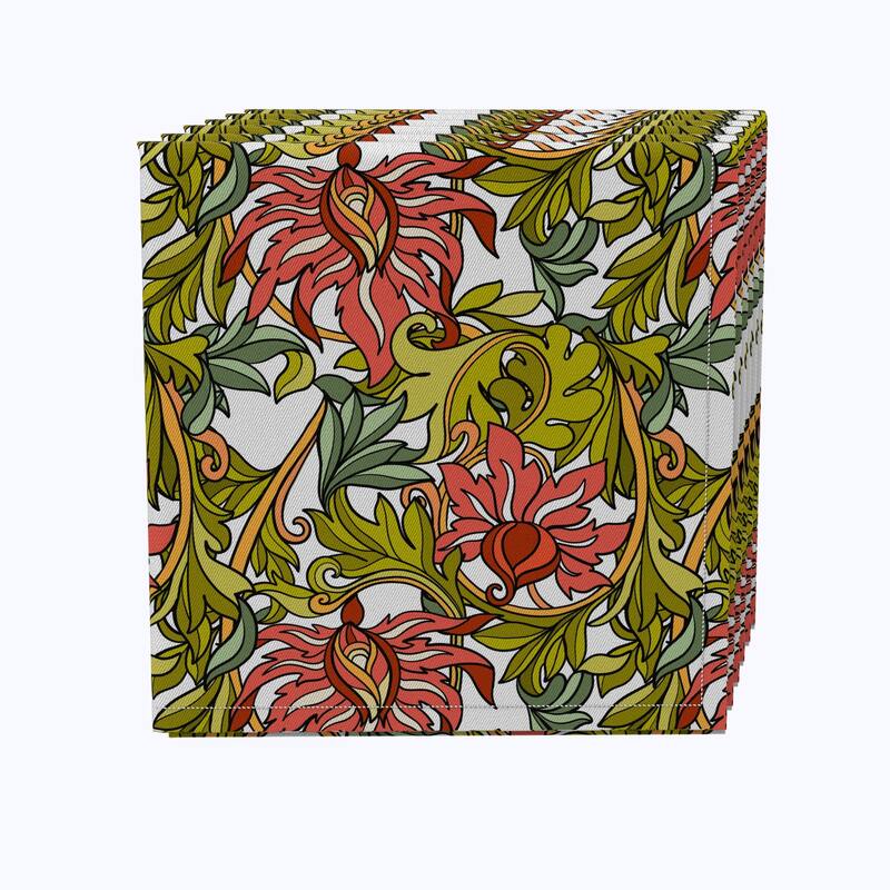 Fabric Textile Products, Inc. Napkin Set of 4, 100 Cotton, 20x20